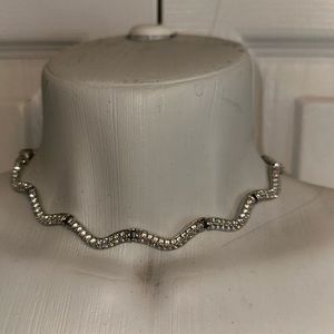 Swarvoski tennis necklace